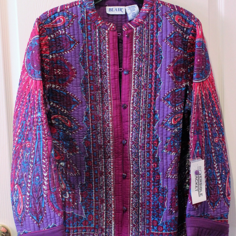 BNWT Blair Quilted Reversible Jacket